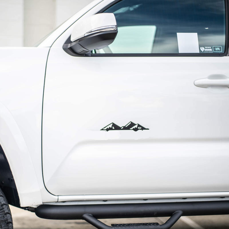 Tactilian Badge Mountain Range Magnet for Tacoma (2016-2025)