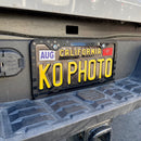 Silicone American Flag License Plate Frame - Anti-Rattle, Anti-Scratch - Aspire Auto Accessories