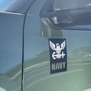Tactilian U.S. Navy Magnet - Aspire Auto Accessories