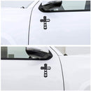 Tactilian God and Country American Flag Cross Magnet - Aspire Auto Accessories