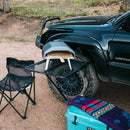 Tail Gater Tire Table Large Aluminum Camping Table
