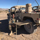 Tail Gater Tire Table Large Steel Camping Tire Table