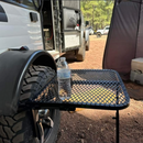 Tail Gater Tire Table Small Aluminum Camping Tire Table