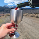 Tail Gater Tire Table Wine Glass - 18 oz