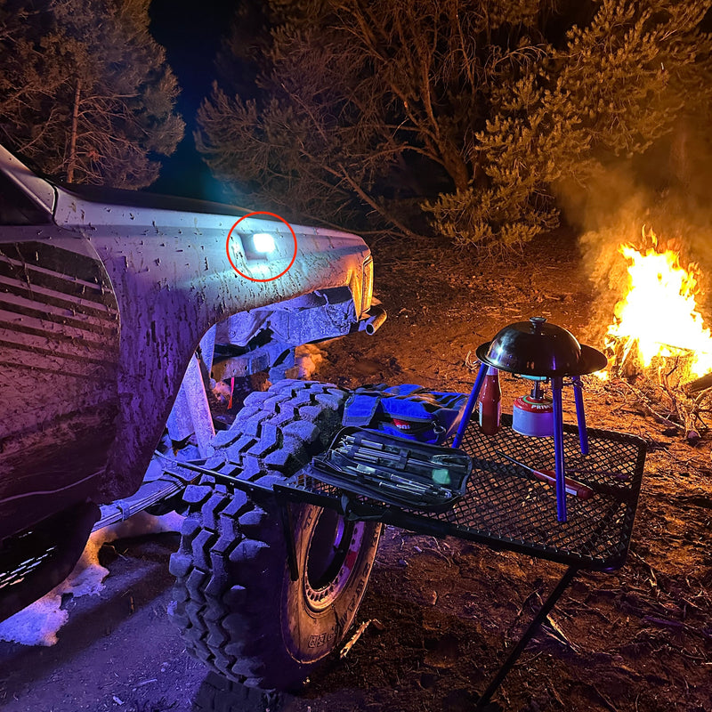 Tail Gater Tire Table Magnetic Overland Light