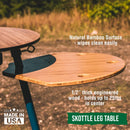 TemboTusk Skottle Leg Table