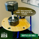 TemboTusk Skottle Leg Table