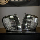 TEQ Customs Access Cab Black Corner Lights for Toyota Tundra (2000-2004)
