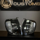 TEQ Customs Access Cab Black Corner Lights for Toyota Tundra (2000-2004)