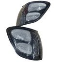 TEQ Customs Double Cab Black Corner Lights for Toyota Sequoia (2001-2004) & Tundra (2000-2004)