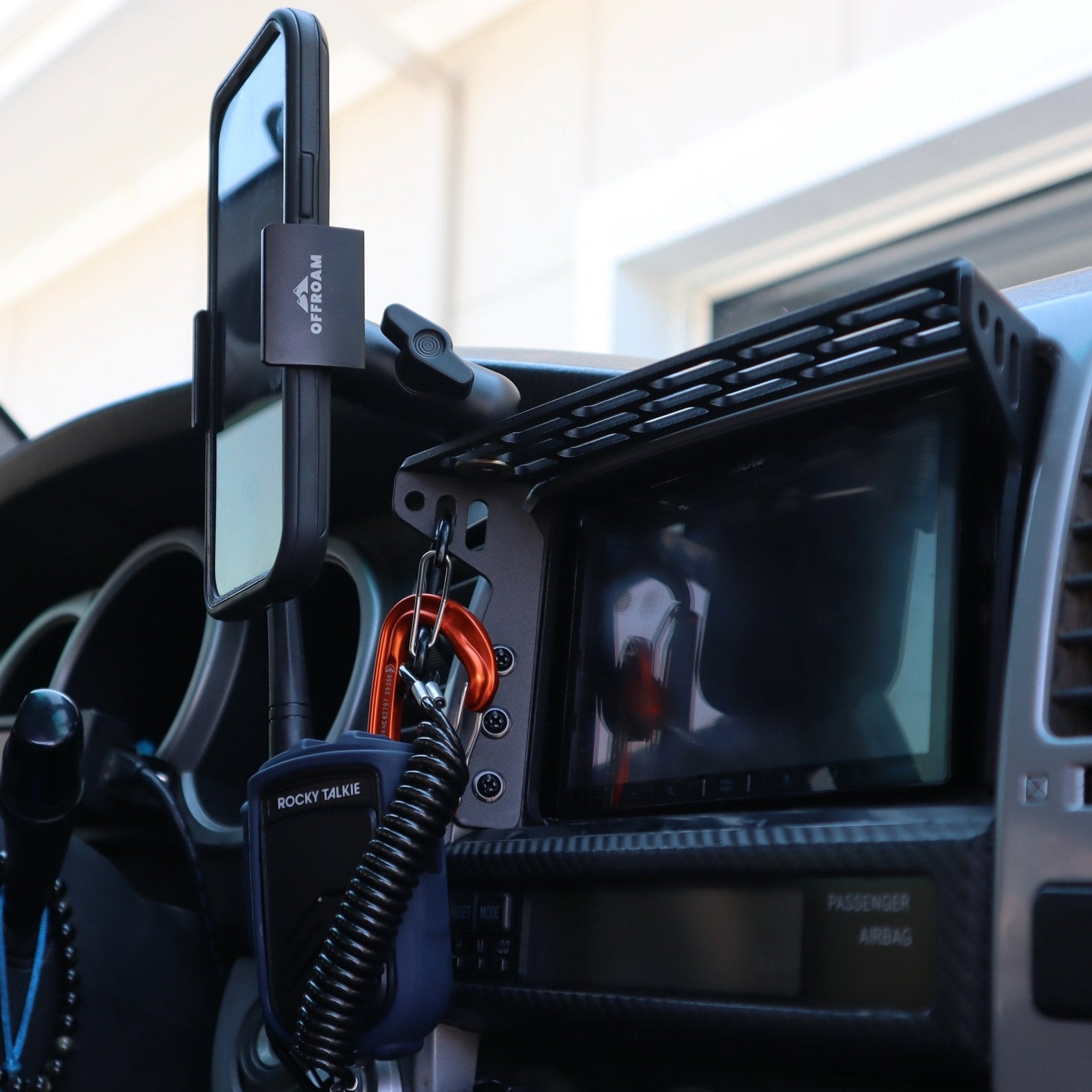 TEQ Offroad Phone Mount & Center Console Modular Accessory Dash Mount