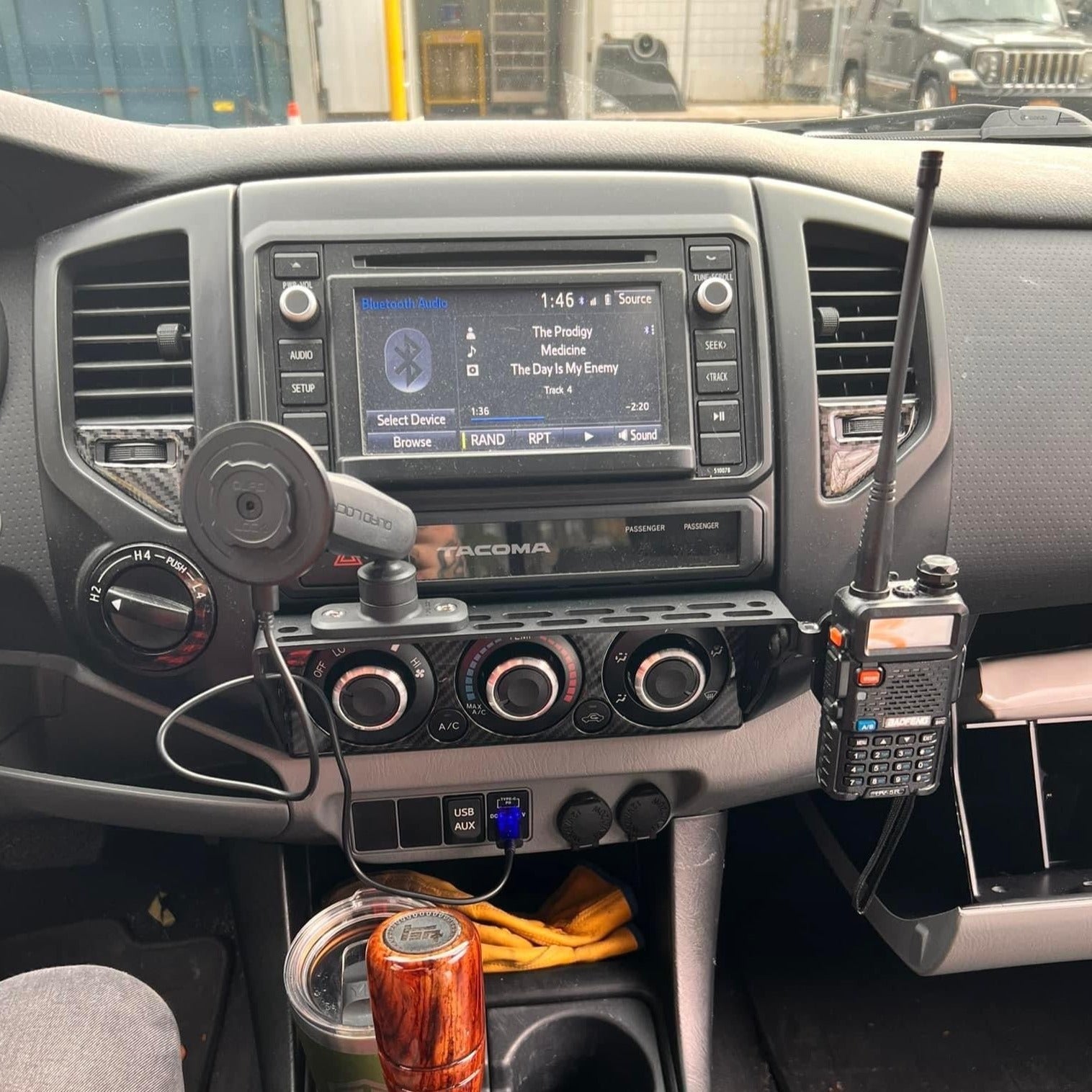 TEQ Offroad Phone Mount & Center Console Modular Accessory Dash Mount