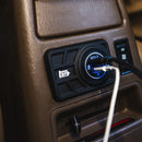 TEQ Offroad Center Console USB 12V Power Panel for 4Runner (1996-2002)