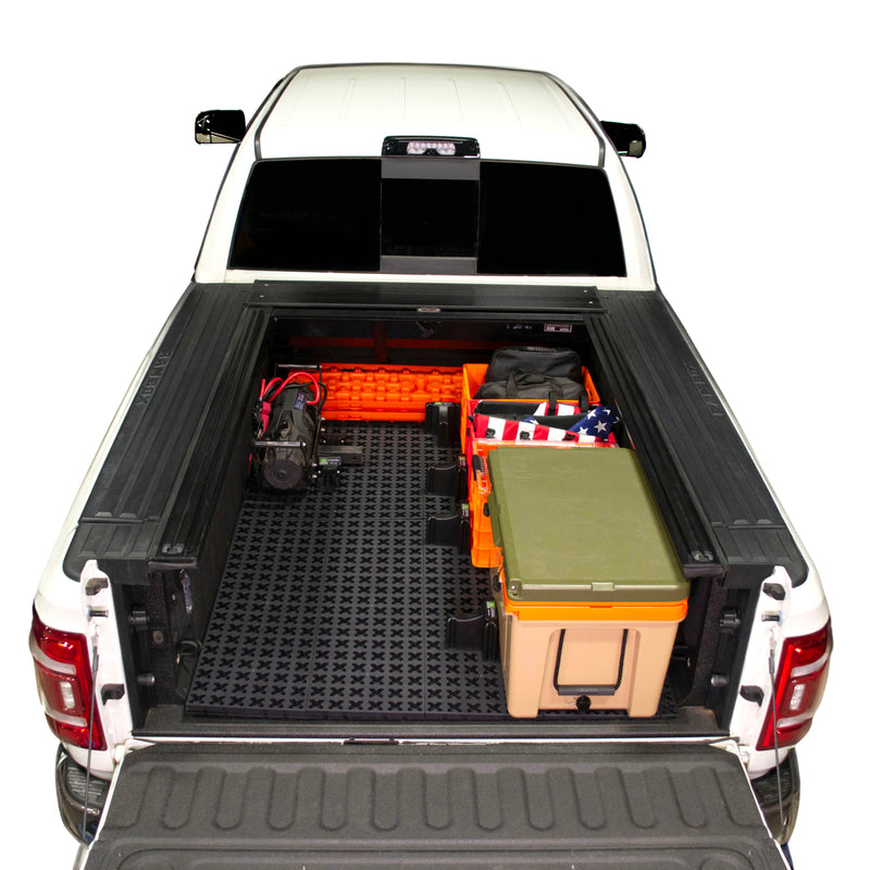 Tmat Truck Bed Organizer Slide Out Mat | Universal Fit for Short Beds 5'6" to 5'9" - Aspire Auto Accessories