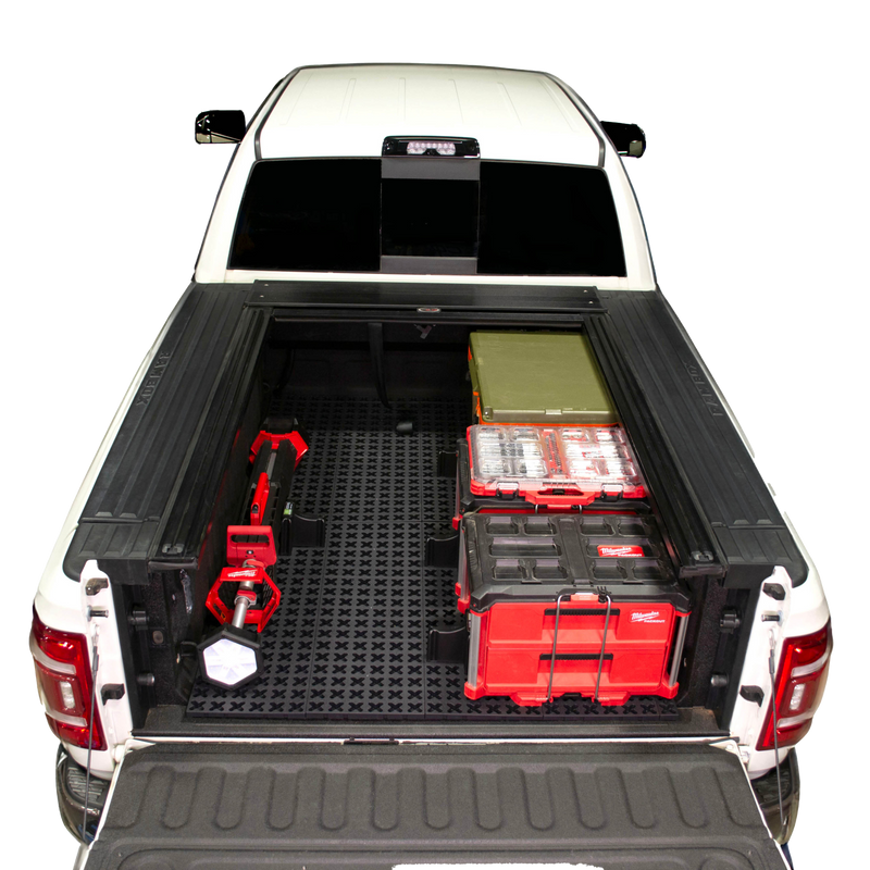 Tmat Truck Bed Organizer Slide Out Mat | Universal Fit for Short Beds 5' to 5'5" - Aspire Auto Accessories