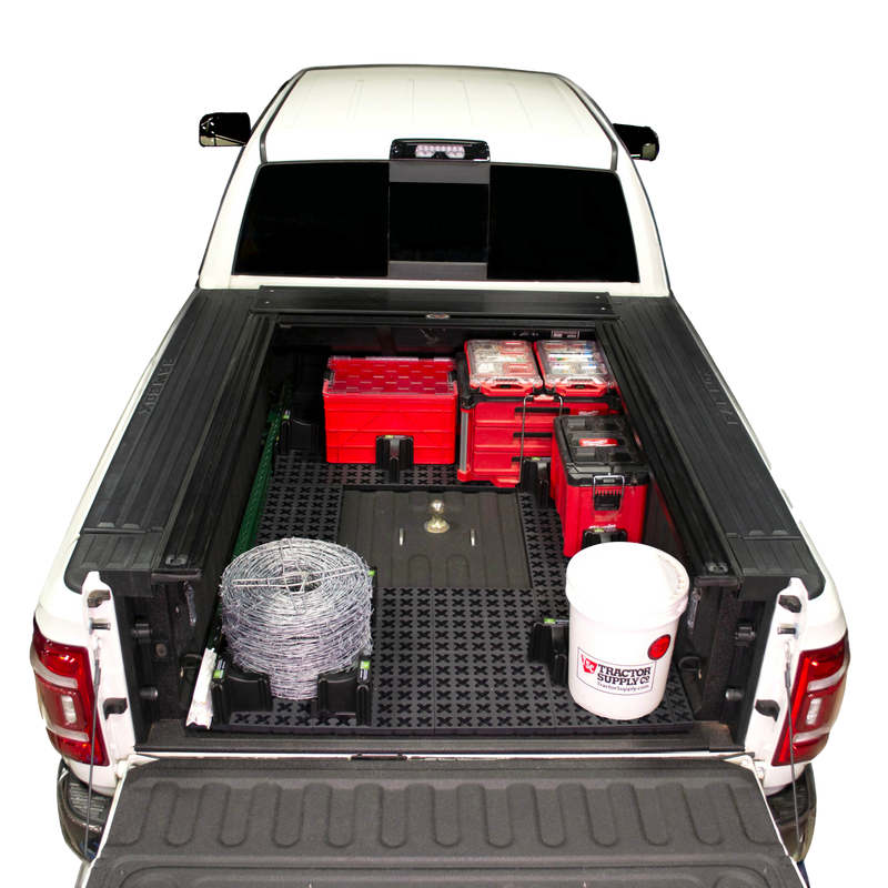 Tmat Truck Bed Organizer Slide Out Mat | Universal Fit for Standard Beds 6' to 6'5" - Aspire Auto Accessories