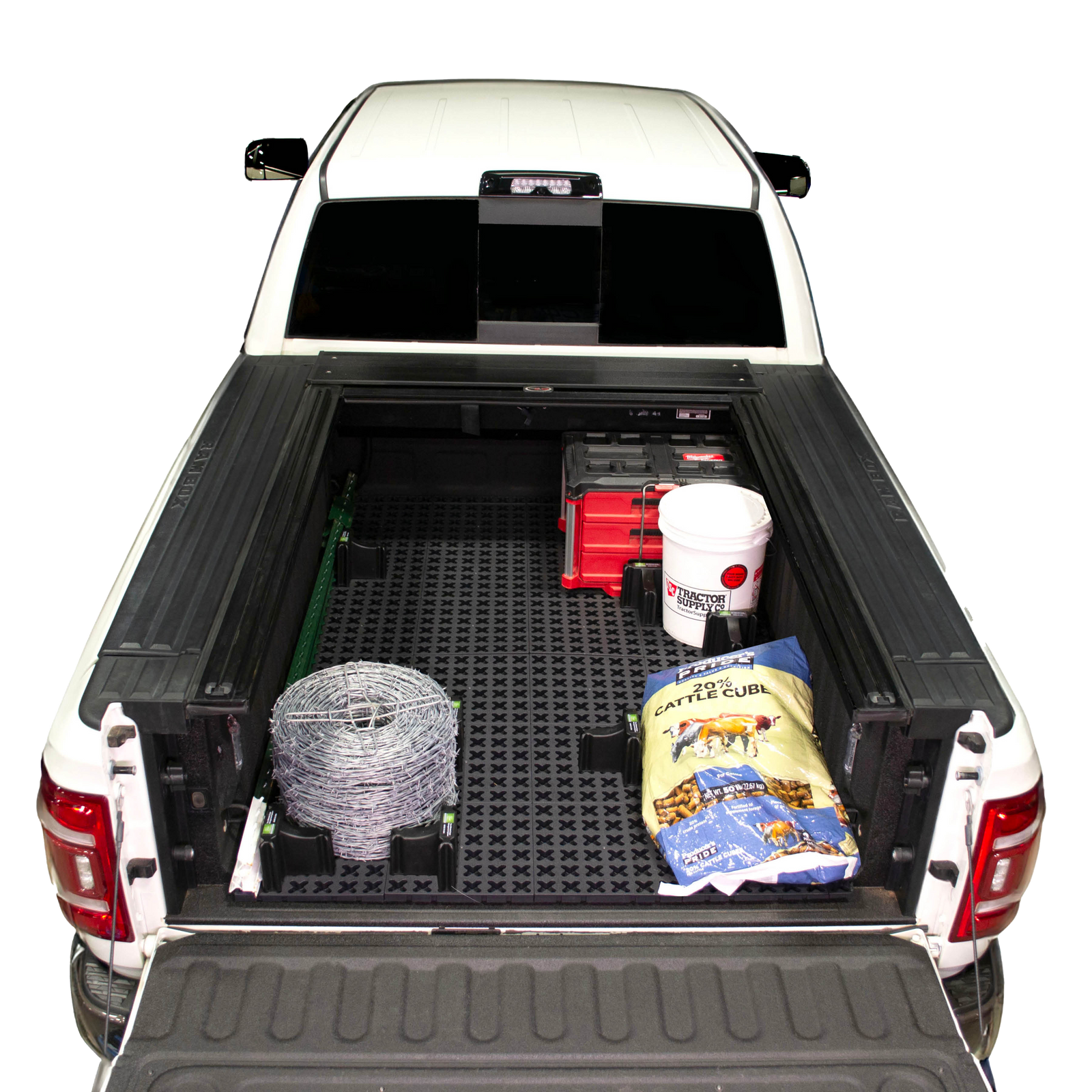 Tmat Truck Bed Organizer Slide Out Mat | Universal Fit for Standard Be