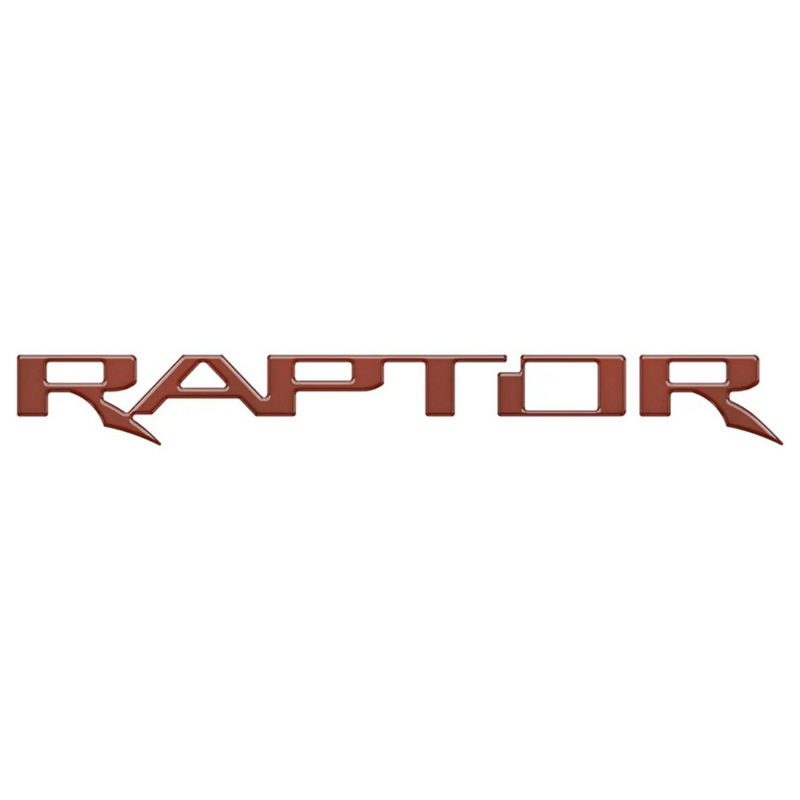Tufskinz Raptor Tailgate Emblem Inserts for Ford Ranger (2024-2025) - Aspire Auto Accessories