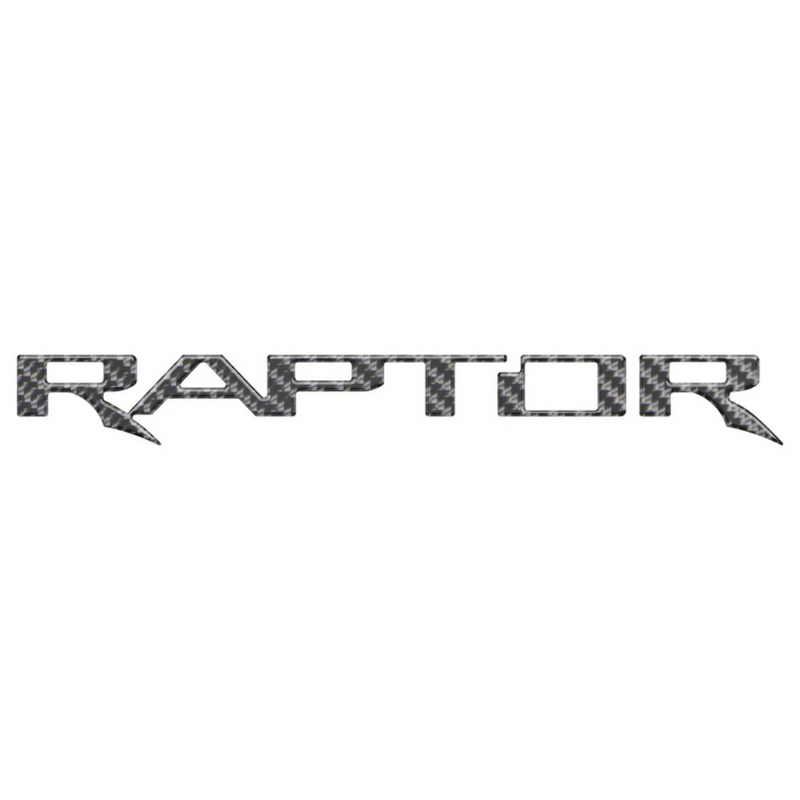 Tufskinz Raptor Tailgate Emblem Inserts for Ford Ranger (2024-2025) - Aspire Auto Accessories