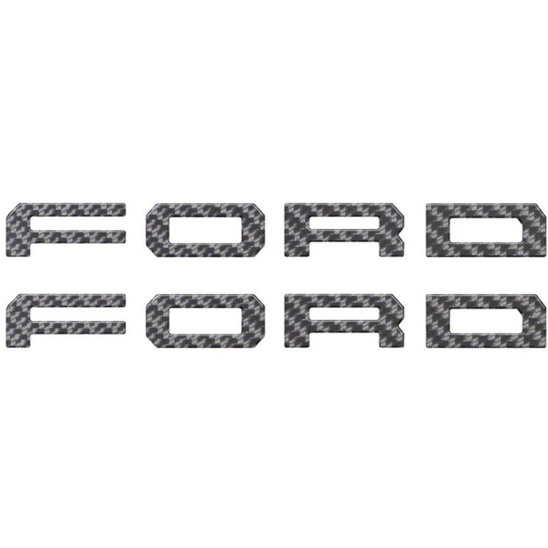 Tufskinz Running Board Letter Inserts for Super Duty & F-150 (2023-2025) - Aspire Auto Accessories