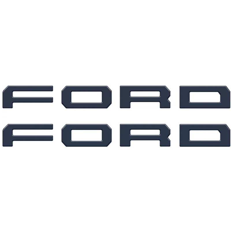 Tufskinz Running Board Letter Inserts for Super Duty & F-150 (2023-2025) - Aspire Auto Accessories