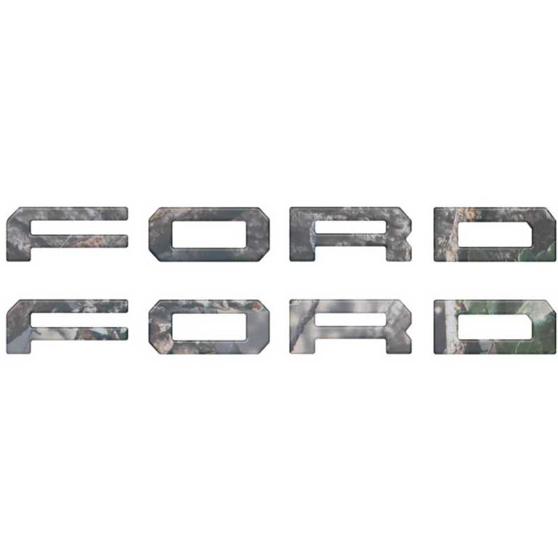 Tufskinz Running Board Letter Inserts for Super Duty & F-150 (2023-2025) - Aspire Auto Accessories