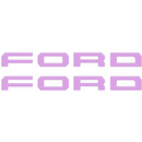 Tufskinz Running Board Letter Inserts for Super Duty & F-150 (2023-2025) - Aspire Auto Accessories