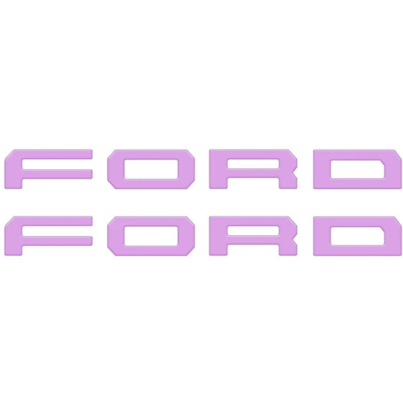 Tufskinz Running Board Letter Inserts for Super Duty & F-150 (2023-2025) - Aspire Auto Accessories