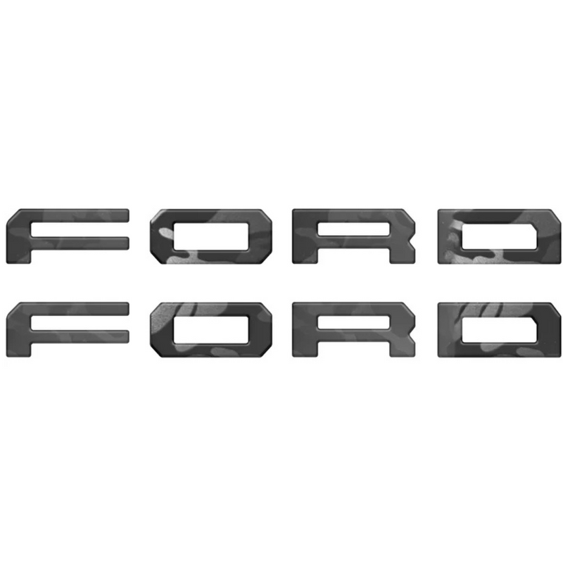 Tufskinz Running Board Letter Inserts for Super Duty & F-150 (2023-2025) - Aspire Auto Accessories