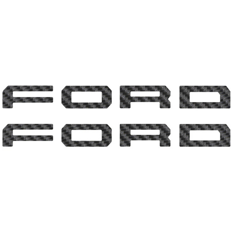 Tufskinz Running Board Letter Inserts for Super Duty & F-150 (2023-2025) - Aspire Auto Accessories