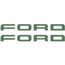 Tufskinz Running Board Letter Inserts for Super Duty & F-150 (2023-2025) - Aspire Auto Accessories