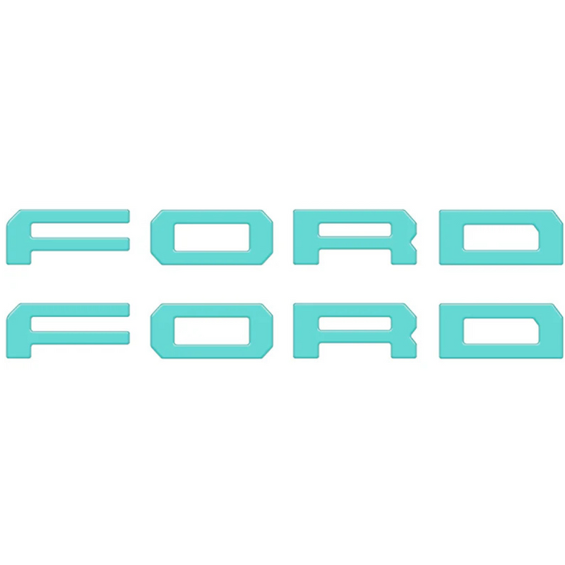 Tufskinz Running Board Letter Inserts for Super Duty & F-150 (2023-2025) - Aspire Auto Accessories