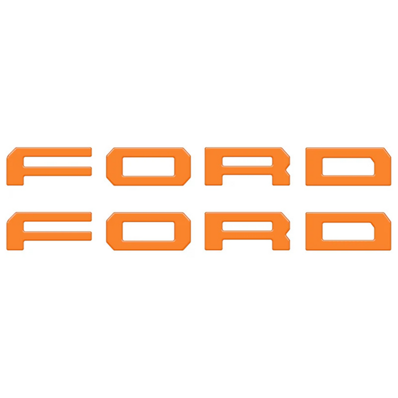 Tufskinz Running Board Letter Inserts for Super Duty & F-150 (2023-2025) - Aspire Auto Accessories