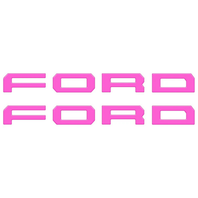 Tufskinz Running Board Letter Inserts for Super Duty & F-150 (2023-2025) - Aspire Auto Accessories