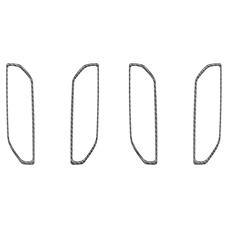 Tufskinz Inner Door Handle Surround Accent for Ford Ranger (2024-2025) - Aspire Auto Accessories