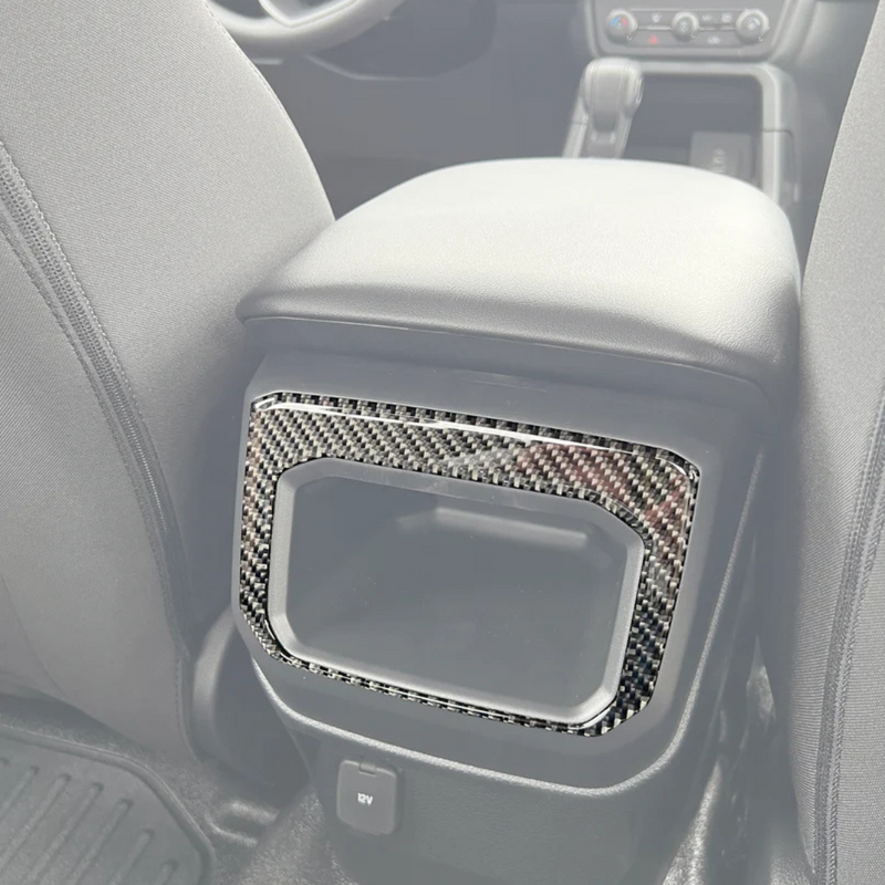 Tufskinz Rear Center Console Accent Trim for Ford Ranger (2024-2025) - Aspire Auto Accessories