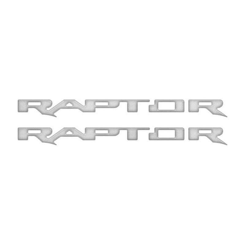 Tufskinz Raptor Running Board Letter Overlays for Ford Bronco Raptor (2022-2025) - Aspire Auto Accessories