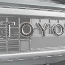 Tufskinz Front Grille Letter Overlays for Land Cruiser (2024-2025) - Aspire Auto Accessories