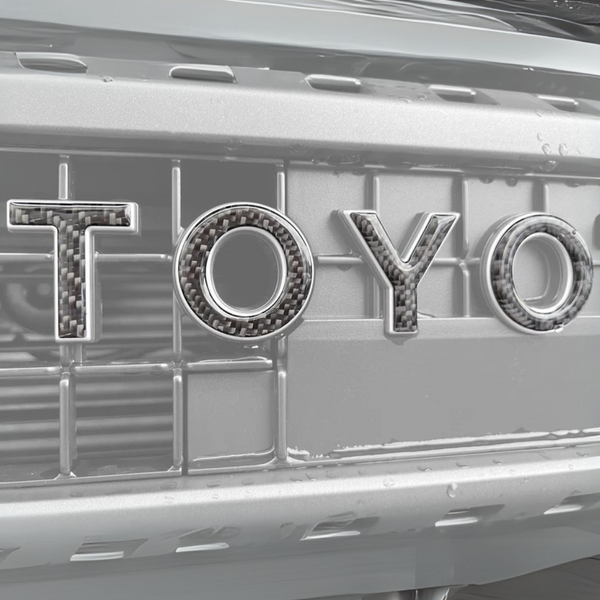 Tufskinz Front Grille Letter Overlays for Land Cruiser (2024-2025) - Aspire Auto Accessories