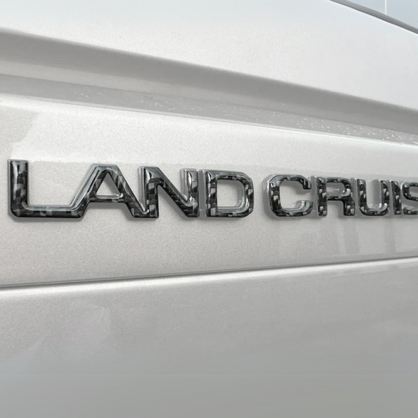 Tufskinz Rear Liftgate Letter Overlays for Land Cruiser (2024-2025) - Aspire Auto Accessories