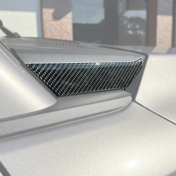 Tufskinz Side Windshield Cowl Panel Accent Overlays for Land Cruiser (2024-2025) - Aspire Auto Accessories