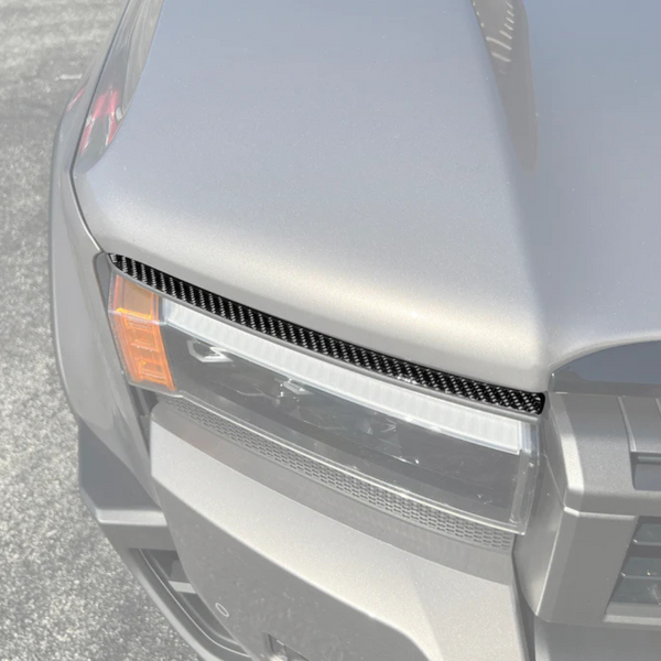 Tufskinz Upper Headlight Accent Trim for Land Cruiser (2024-2025) - Aspire Auto Accessories