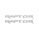 Tufskinz Raptor Running Board Emblem Overlays for Ford Ranger (2024-2025) - Aspire Auto Accessories