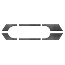 Tufskinz Rocker Panel Trim for Jeep Wrangler (2007-2018) - Aspire Auto Accessories