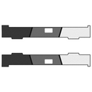 Tufskinz Inner Bedside Overlays for Tacoma (2024-2025) - Aspire Auto Accessories