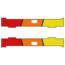 Tufskinz Inner Bedside Overlays for Tacoma (2024-2025) - Aspire Auto Accessories