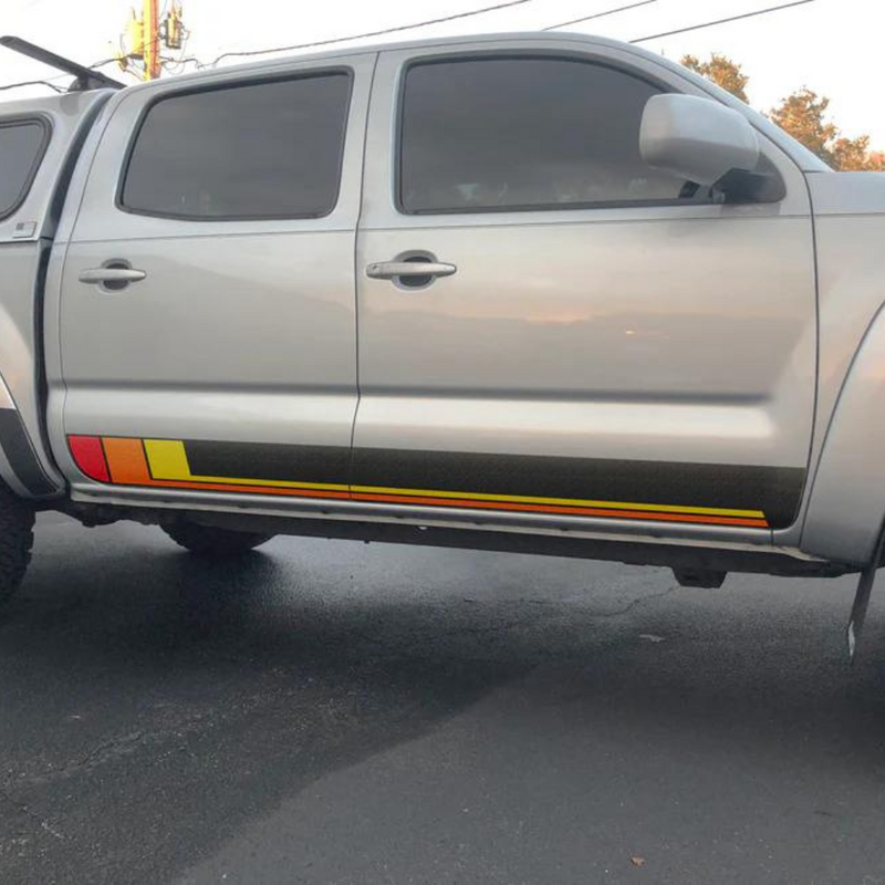 Tufskinz Rocker Panel Protection Overlays for Tacoma (2005-2015) - Aspire Auto Accessories