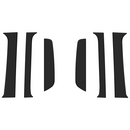 Tufskinz Door Pillars Accent Trim for Nissan Frontier (2022-2024) - Aspire Auto Accessories