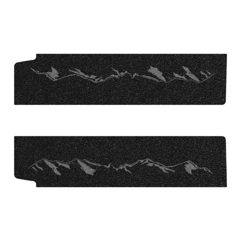 Tufskinz Textured Door Sill Overlays for Jeep Wrangler (2019-2024) - Aspire Auto Accessories