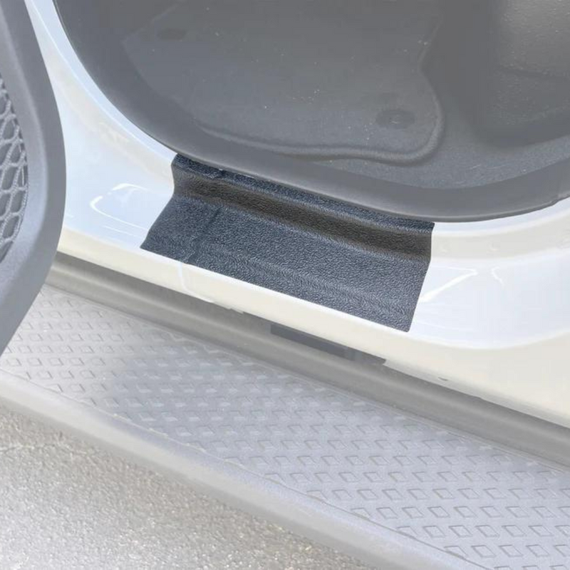 Tufskinz Textured Door Sill Overlays for Jeep Wrangler (2019-2024) - Aspire Auto Accessories